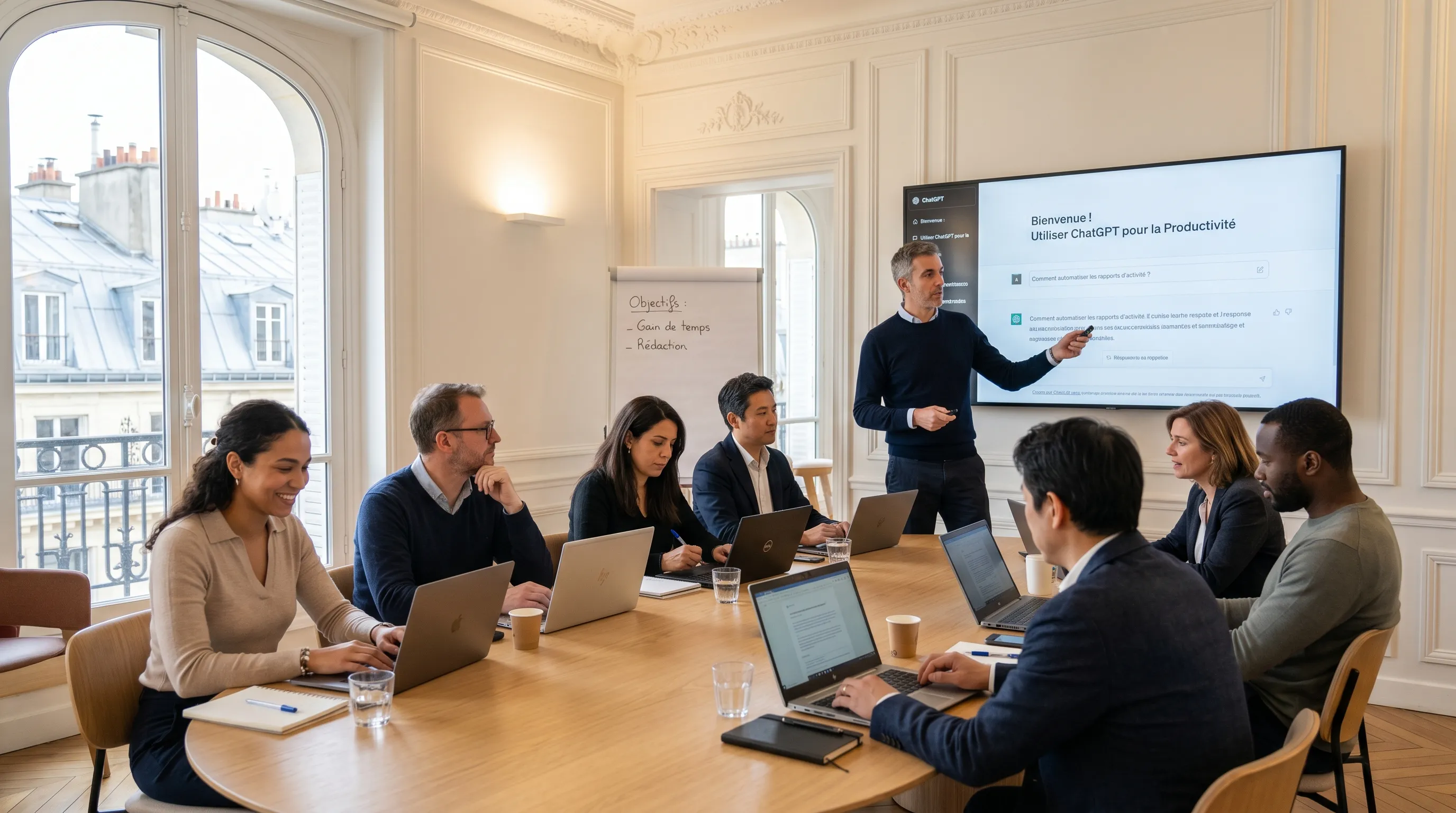 Formation ChatGPT Paris 2026 — entreprises, intra, OPCO, Qualiopi